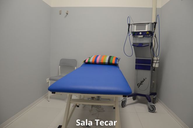 Sala per tecarterapia del Centro di fisioterapia Fisiobaso a Ciampino